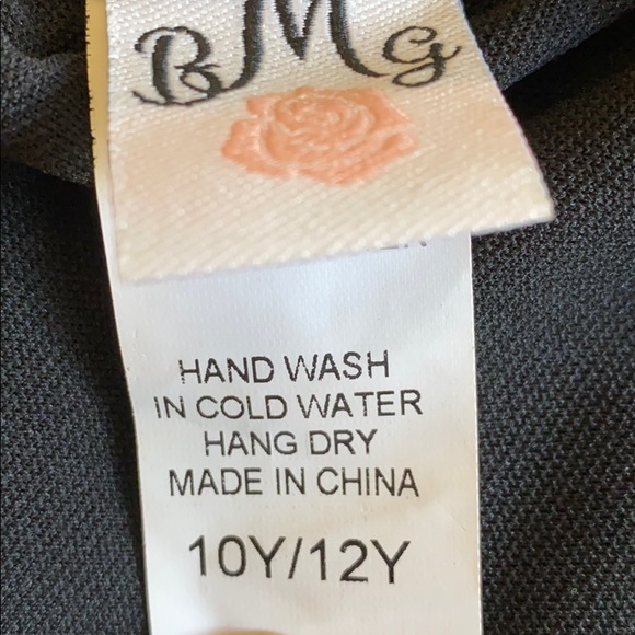 NWOT Black long sleeve polka dot mesh swimsuit - Picture 6 of 6